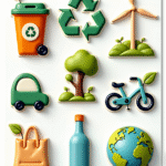 Eco-Friendly Icons - Sticker Sheet v3